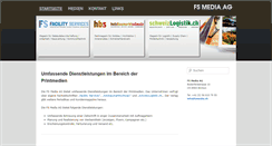 Desktop Screenshot of fsmedia.ch